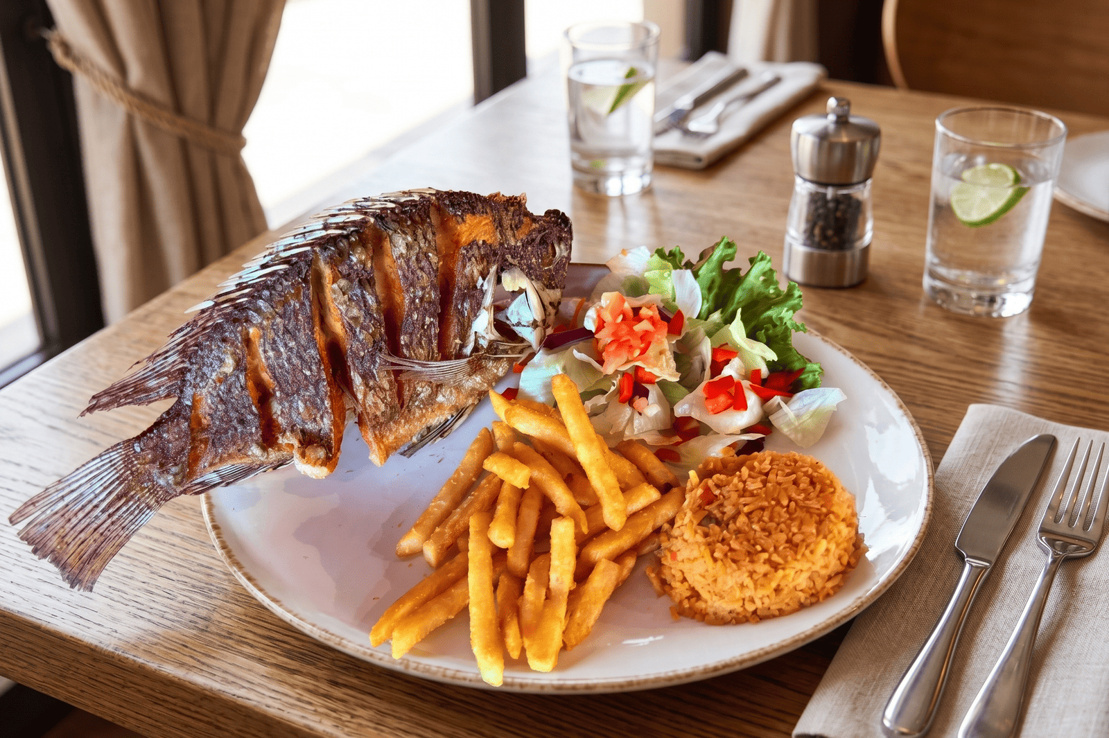 Fried Mojarra